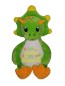 Preview: Stofftier Dino bestickt mit Namen